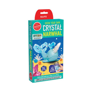Grow Your Own Crystal Narwhal Klutz | S&S Bookstore