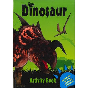 Green Dinosaur Activity Book Alligator Books | S&S Bookstore