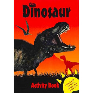 Red Dinosaur Activity Book Alligator Books | S&S Bookstore
