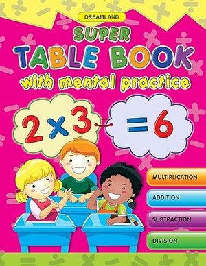 Super Table with Mental Practice Dreamland Publications | S&S Bookstore