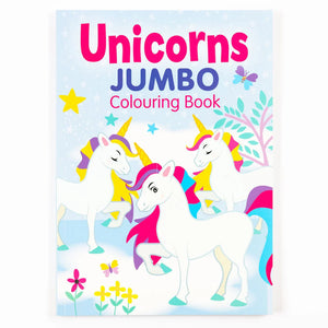 Unicorns Jumbo Colouring Book
