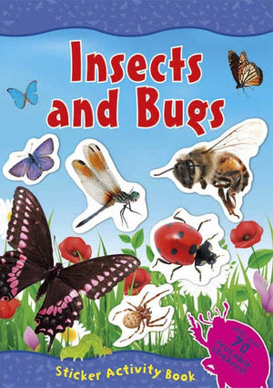 Insects And Bugs Sticker Activity Book Alligator | S&S Bookstore