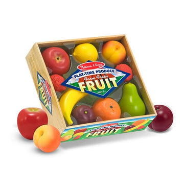 مجموعة الفواكه البلاستيكية (9 قطع) من Melissa & Doug