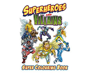 Superheroes Bumper Colouring Book