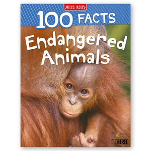 100 Facts Endangered Animals Steve Parker | S&S Bookstore