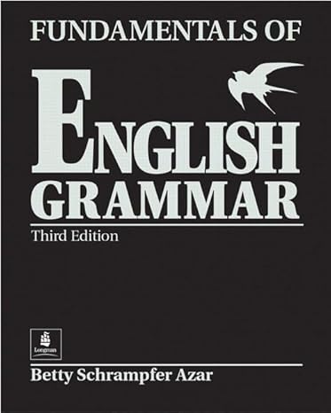 Fundamentals of English Grammar