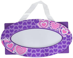 Melissa & Doug Hearts Door Plaque - Personalized Name