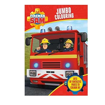 Fireman Sam Jumbo Colouring Book