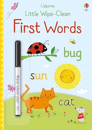 Little Wipe-Clean - First Words Felicity Brooks and Malu Lenzi | S&S Bookstore