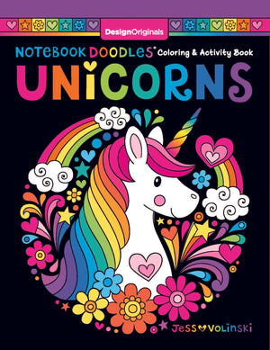 Unicorns Notebook Doodles Coloring & Activity Books