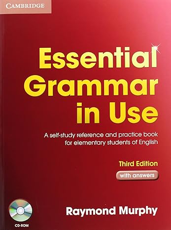 Essential Grammar in Use with Answers and CD-ROM 