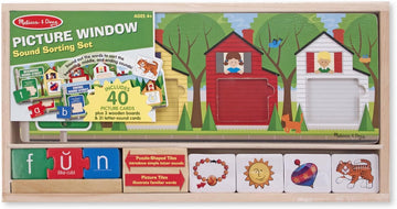 Melissa & Doug Picture Window Sound Sorting Set