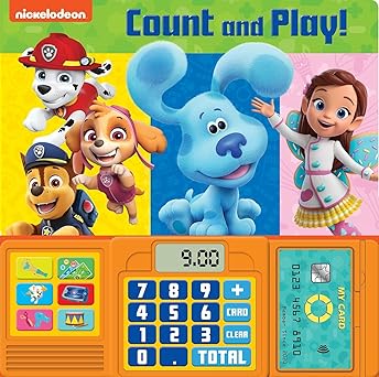 Play-A-Sound Nickelodeon - Count and Play Board book, Sound Book
