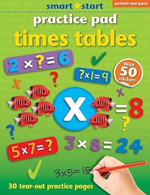 Smart Start - PRACTICE PAD, Times Tables