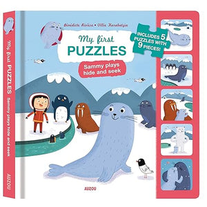 Sammy Plays Hide and Seek (My First Puzzles) Bénédicte Rivière | S&S Bookstore