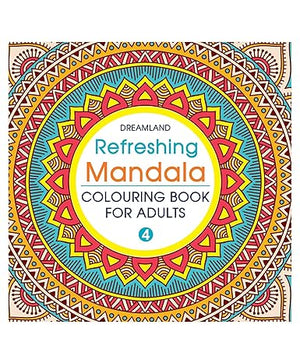 Refreshing Mandala - Colouring Book for Adults Book 4 Dreamland Publications | S&S Bookstore