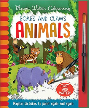 Roars and Claws - Animals (Magic Water Colouring) Jenny Copper | S&S Bookstore
