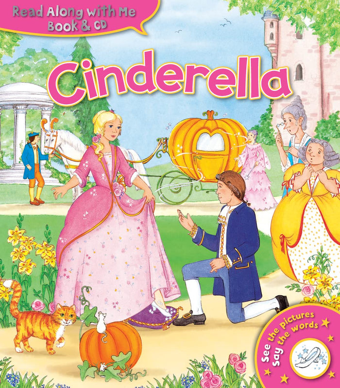 , Read Along With Me - CINDERELLA, Book & CD