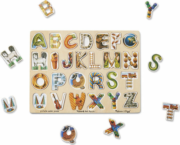 Alphabet Art Puzzle