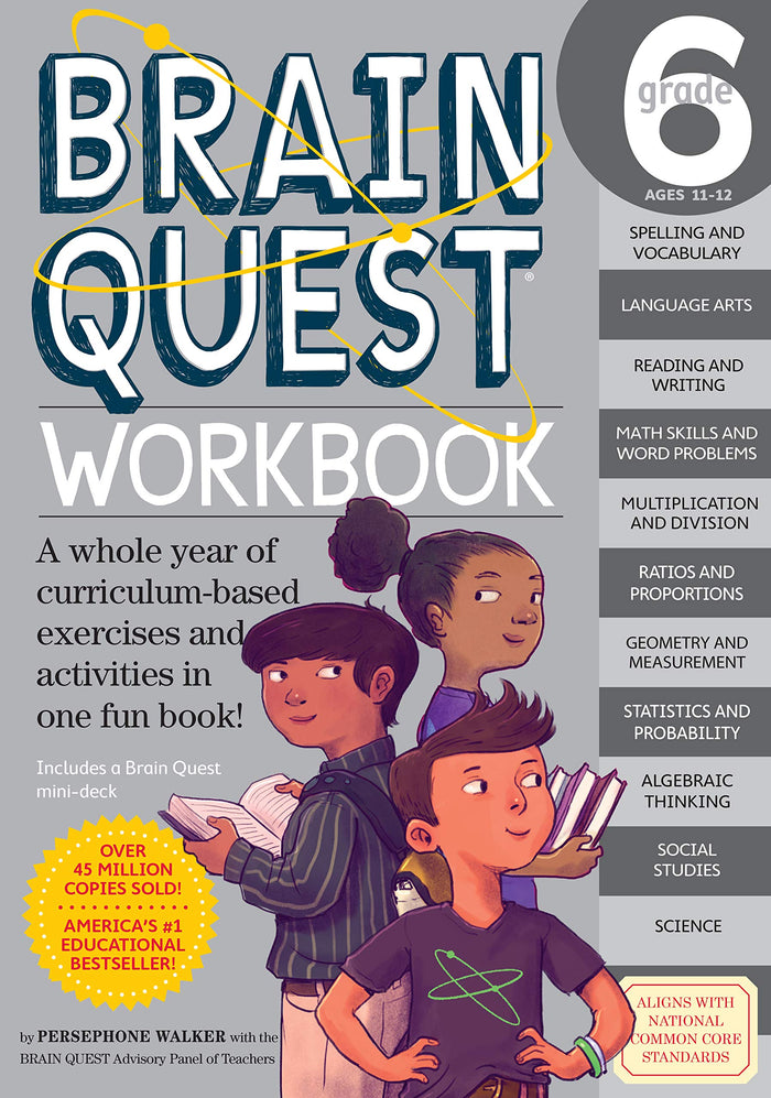 Brain Quest  Grade 6 Workbook