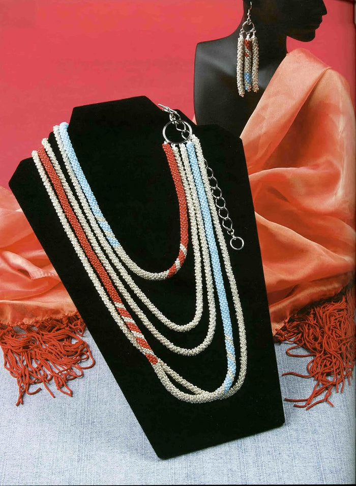 How to Crochet Bead Tube Jewelry