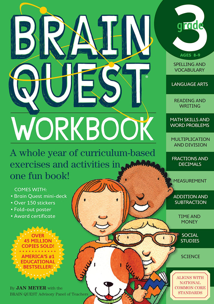 Brain Quest  Grade 3 Workbook