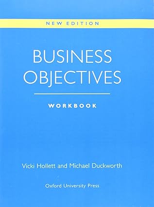 Business Objectives Workbook