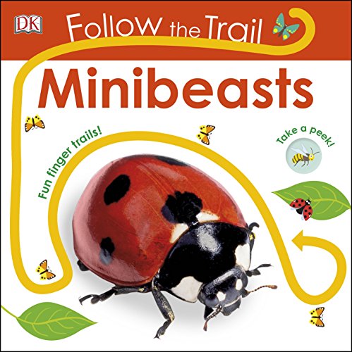 Follow the Trail Minibeasts: Take a Peek! Fun Finger Trails!