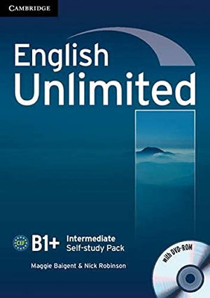 English Unlimited Intermediate Self-study Pack B1+ (Workbook with DVD-ROM)