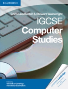 Cambridge IGCSE Computer Studies Coursebook with CD Chris Leadbetter | S&S Bookstore