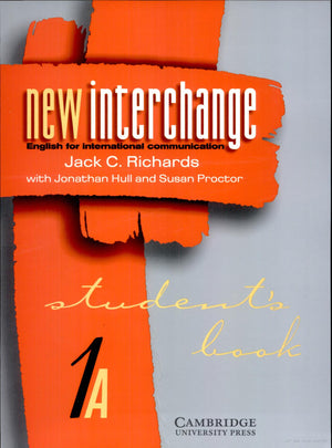 New Interchange Student's book 1A: English for International Communication