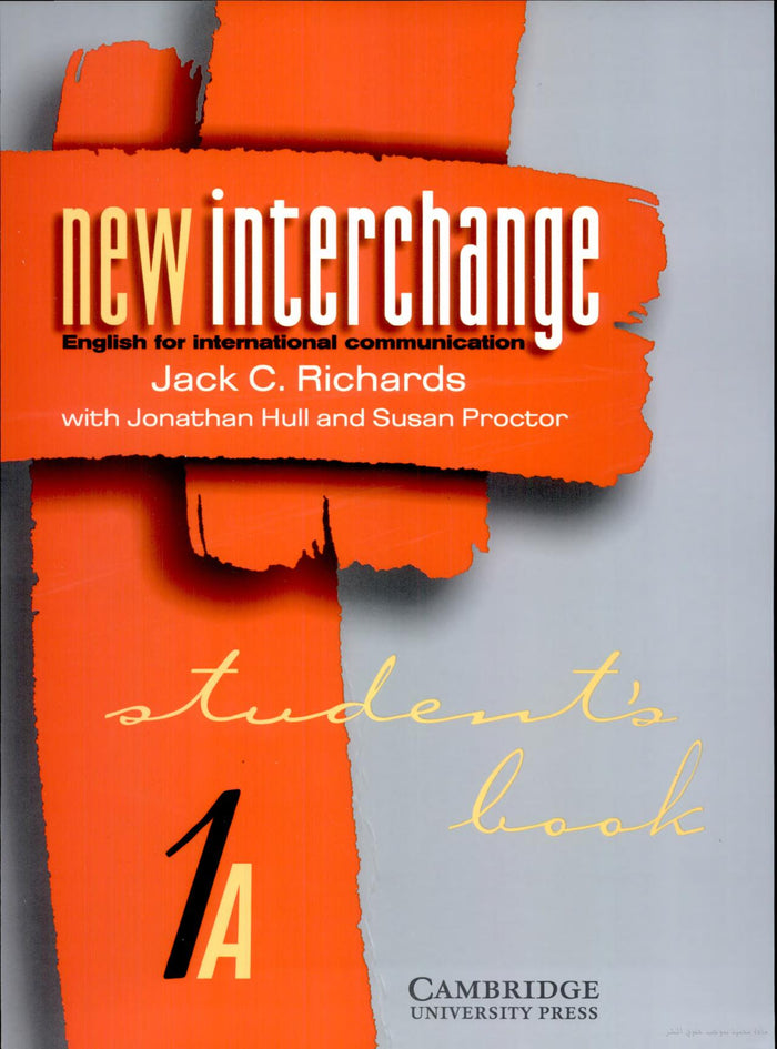 New Interchange Student's book 1A: English for International Communication