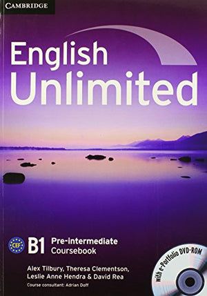 English Unlimited Pre-intermediate Coursebook with e-Portfolio B1