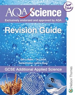 AQA Science GCSE Additional Applied Science