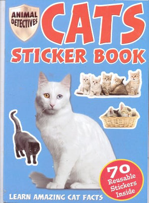 Cats Sticker Book Alligator | S&S Bookstore