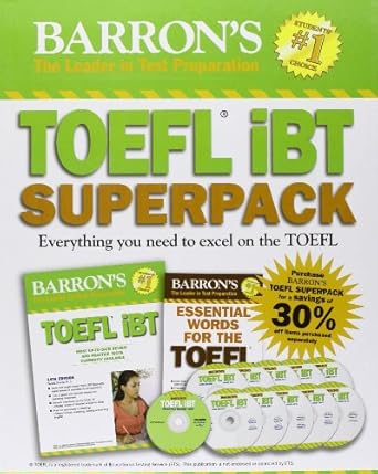Barron's TOEFL iBT Superpack