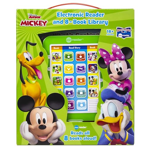 Disney Mickey Mouse - Me Reader Electronic Reader and 8 Sound Book Library