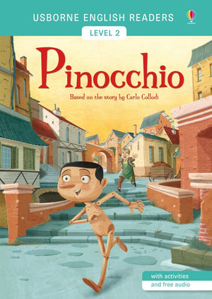 Usborne English Readers Level 2 Pinocchio Pablo Pino | S&S Bookstore