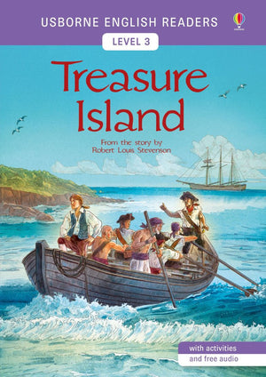 Usborne English Readers Level 3 Treasure Island Robert Louis Stevenson | S&S Bookstore