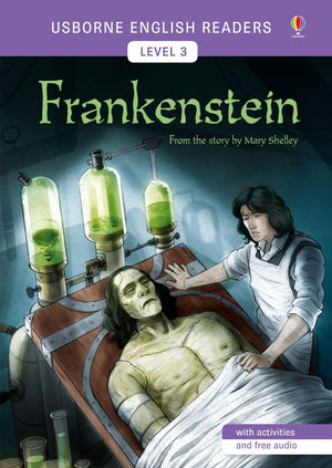 Usborne English Readers Level 3 Frankenstein Mary Shelley | S&S Bookstore