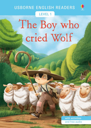 Usborne English Readers Level 1 The Boy who cried Wolf Mairi Mackinnon | S&S Bookstore