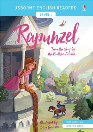 Usborne English Readers Level 1 Rapunzel Brothers Grimm | S&S Bookstore