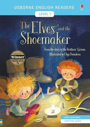 Usborne English Readers Level 1 The Elves and the Shoemaker Brothers Grimm | S&S Bookstore