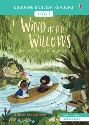 Usborne English Readers Level 2 The Wind in the Willows Kenneth Grahame | S&S Bookstore