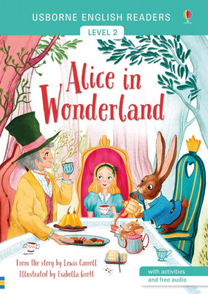 Usborne English Readers Level 2 Alice in Wonderland Lewis Carroll | S&S Bookstore