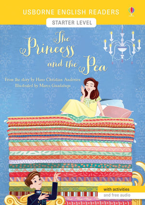 Usborne English Readers Starter Level The Princess and the Pea Hans Christian Andersen | S&S Bookstore