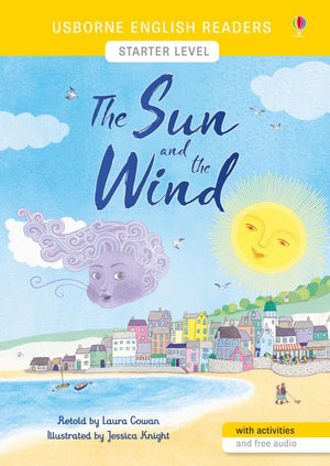 Usborne English Readers Starter Level The Sun and the Wind Laura Cowan | S&S Bookstore