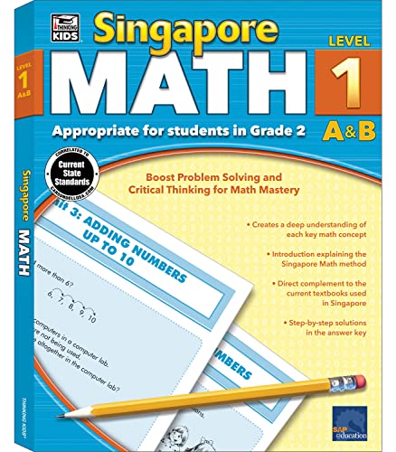 Singapore Math 2nd Grade Math Workbook