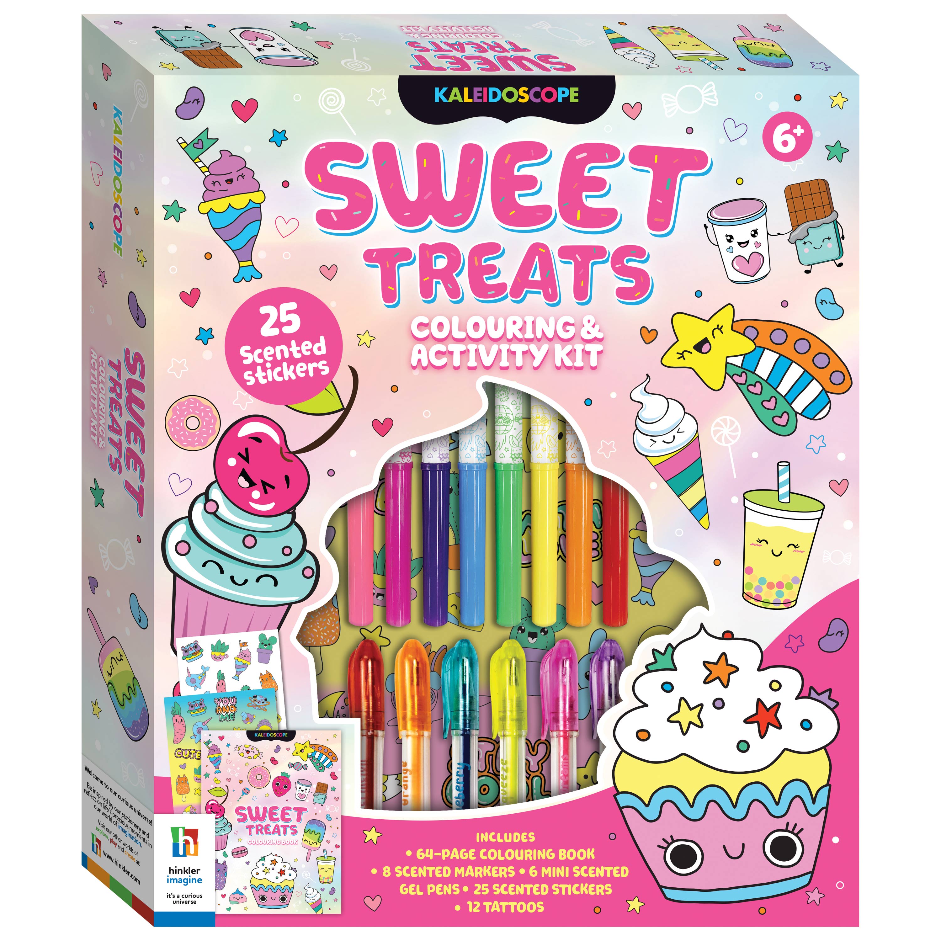 Super Kaleidoscope Colouring Sweet Treats Activity Kit