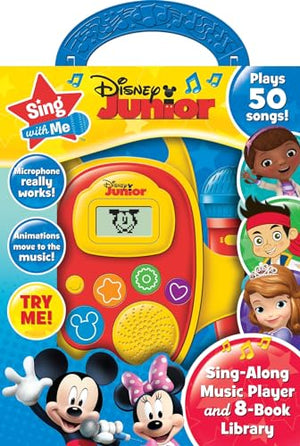 Disney Junior Mickey, Minnie, and More! - Sing with Me Sing-Along Music Player and 8-Book Library